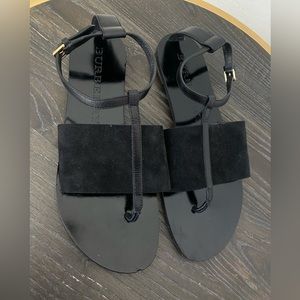 Suede Burberry Sandals